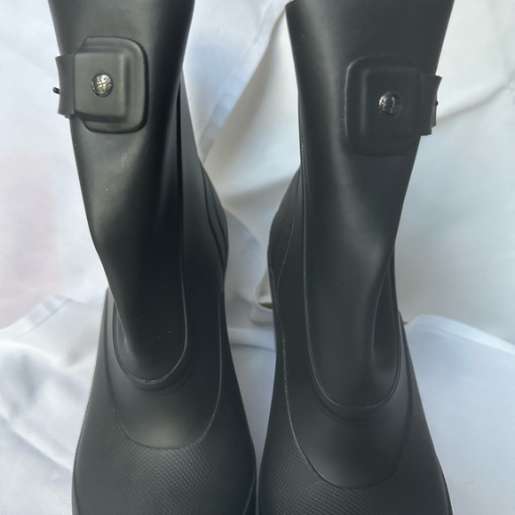 HUNTER Original Ankle Heel Boot Sz 7 - Picture 3 of 7